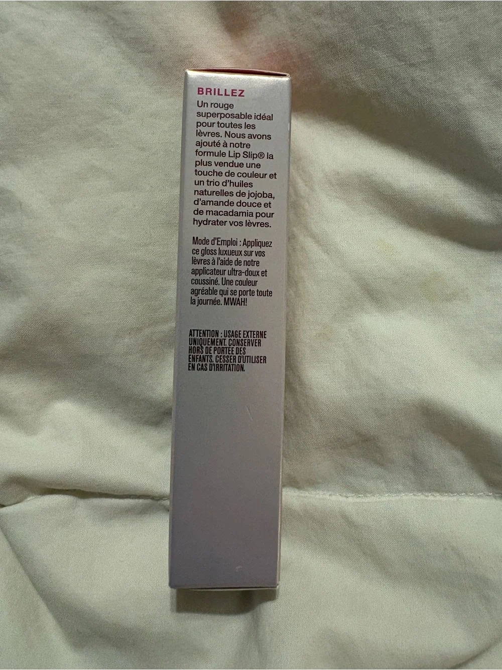 NIB Sara Happ One Luxe Gloss - The Cherry Slip $28